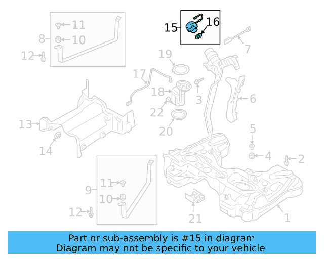 Fuel Cap 5WA-201-550-M