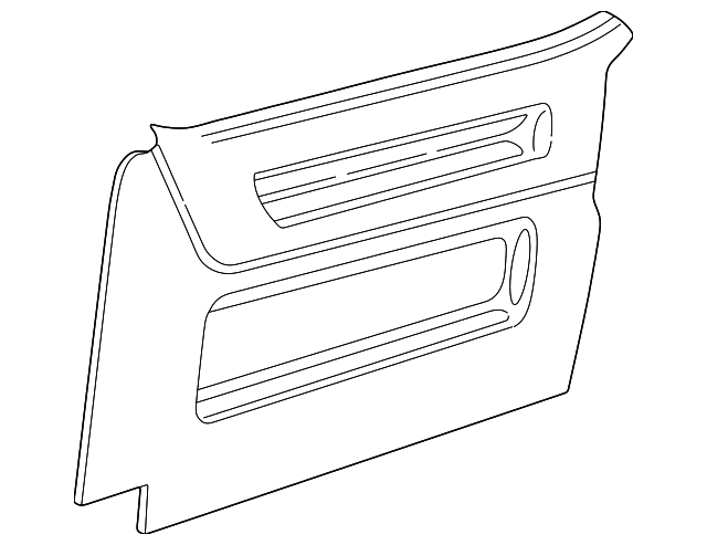 Door Trim Panel 7D0-867-028-A-HUP