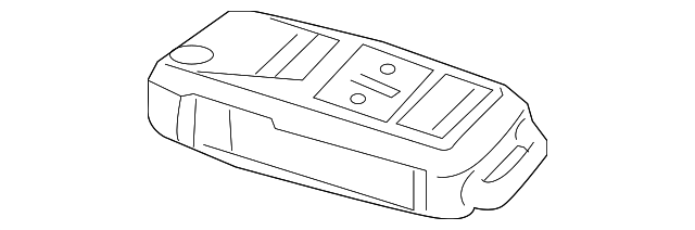 Keyless Entry Transmitter 5K0-837-202-EC-INF