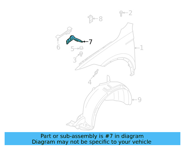 Mount Bracket 5NA-821-141-B