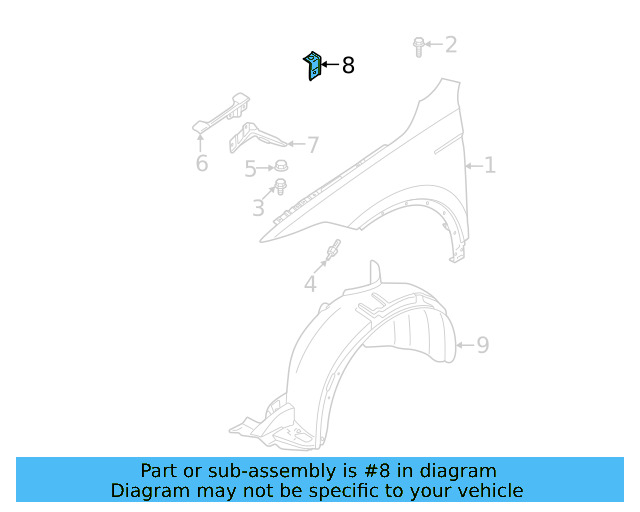 Stay Bracket 5NA-809-471-A - View 6