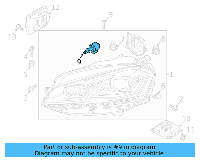 Adjust Motor 4G0-941-293 - View 5