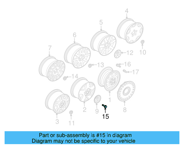 Wheel Bolt WHT-002-437 - View 30