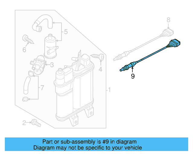 Oxygen Sensor 1K0-998-262-C - View 13