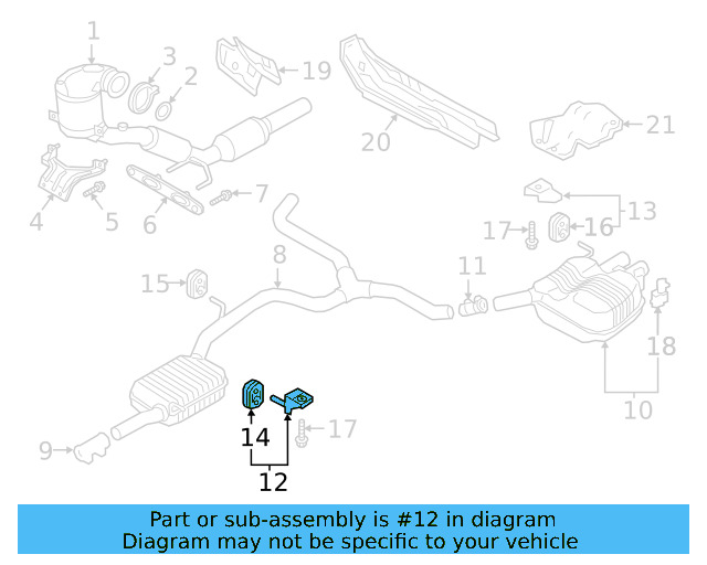 Mount Bracket 5Q0-253-144-AA - View 3