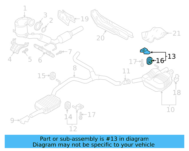 Rear Hanger 5Q0-253-144-N - View 2