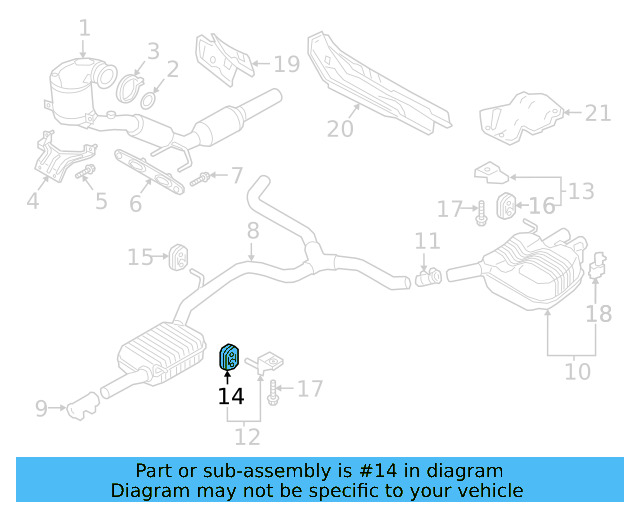 Front Hanger Retainer Ring 1K0-253-147-F - View 47