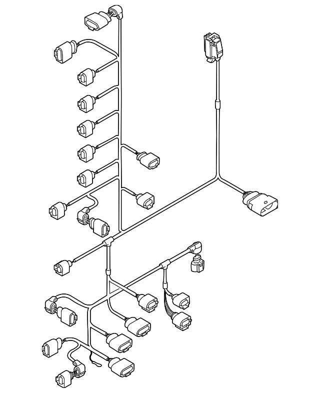 Engine Wiring Harness 038-971-627-G