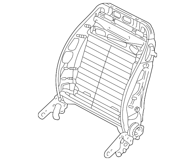 Seat Back Frame 1J4-881-046-HH - View 13