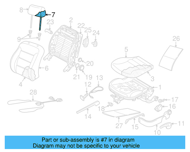 Cushion Cover 1J0-881-405-EP-RDV