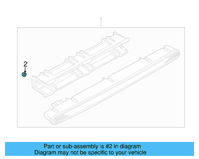 Stop Lamp Assembly Nut N-011-181-2 - View 2