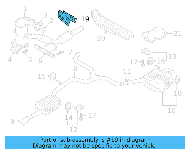 Heat Shield 3Q0-825-469 - View 9