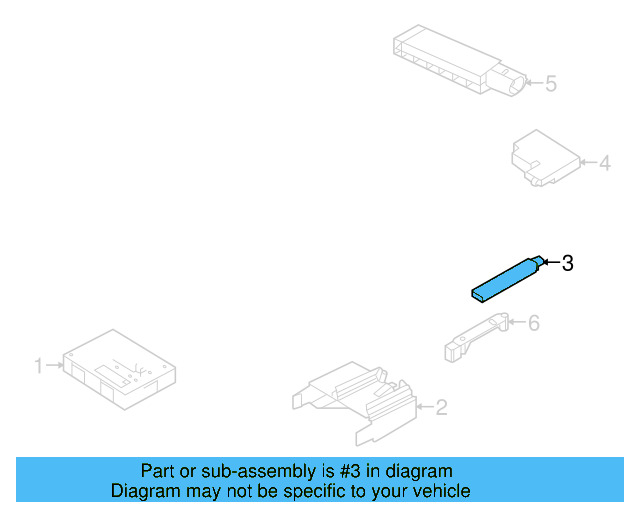Keyless Entry Antenna 5K0-962-132-B - View 42