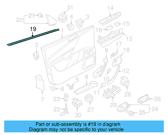 Inner Seal 3C4-837-472-B-5AP - View 6