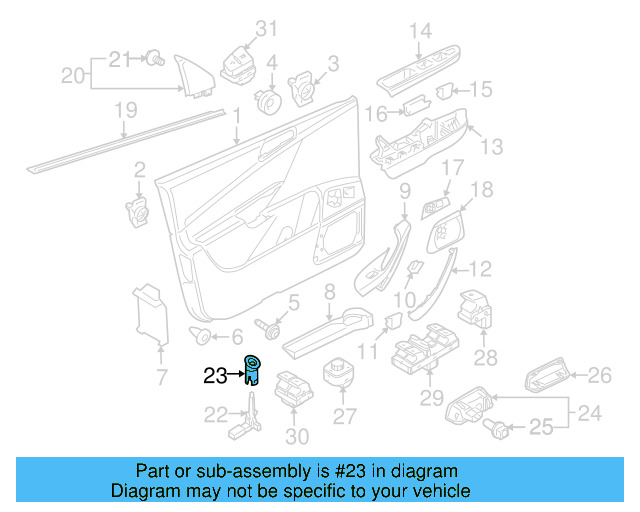 Warning Lamp Sleeve 3C0-919-242-9B9 - View 42