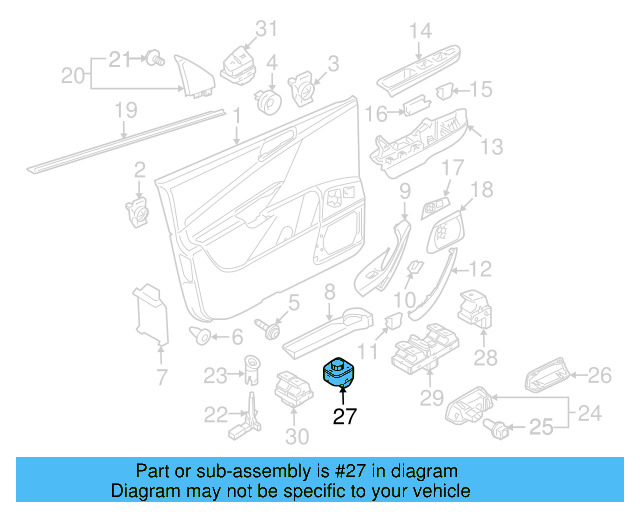 Mirror Switch 1K0-959-565-J-REH - View 11