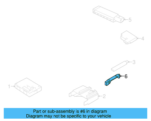 Antenna Holder 5K0-962-283 - View 19