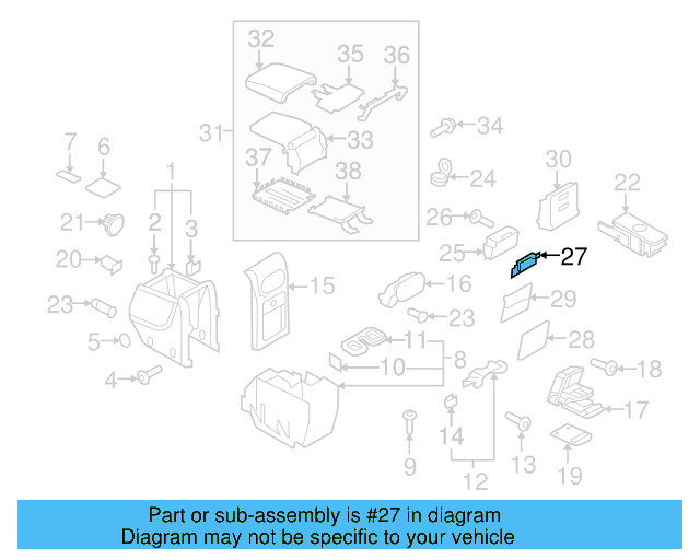 Trim 5M1-857-557-F-H67 - View 4
