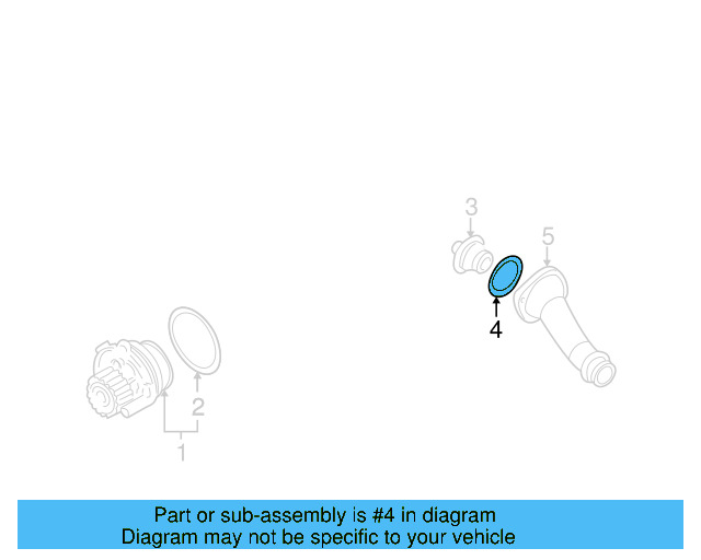 Thermostat Seal 26121119 - View 4