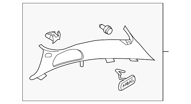 Upper Quarter Trim 5N0-867-287-E-82V
