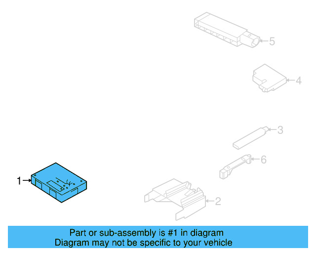 Control Module 5K0-959-434-J - View 23