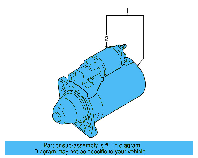 Starter 07C-911-023-F - View 8