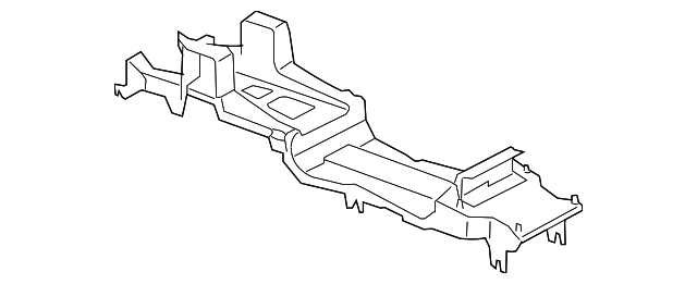 Center Bracket 3D0-864-348-B - View 2