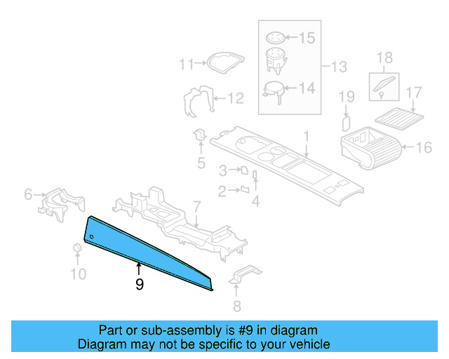 Side Trim Panel 3D7-863-455-75R