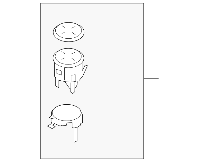 Cup Holder 3D0-858-603-B-2WE