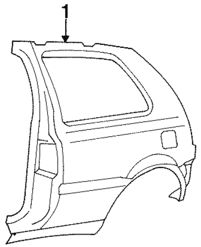 Quarter Panel 1HM-809-604-E