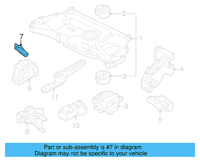 Support Bracket 06J-199-207-P - View 35