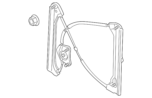 Window Regulator 561-837-462-D - View 4