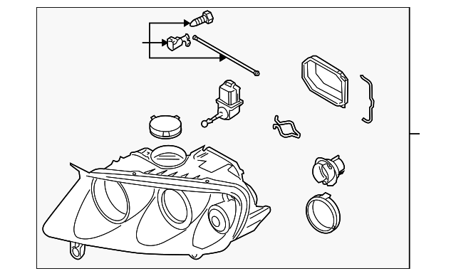 Composite Headlamp 7L6-941-039-B - View 7