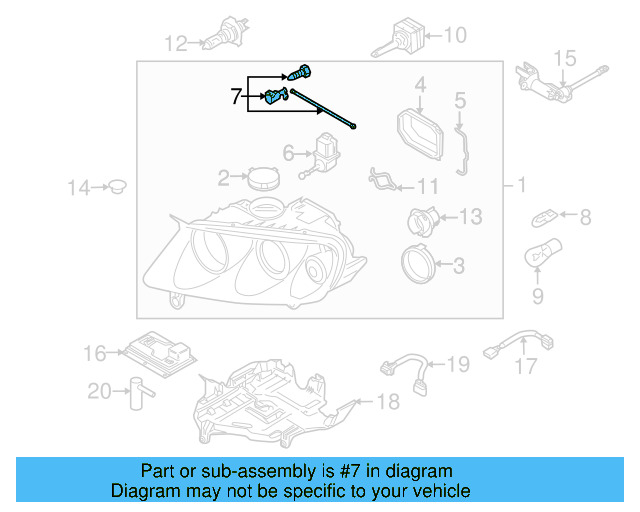 Adjuster 7L6-998-121