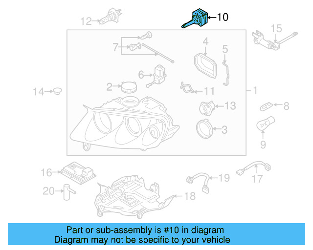 Run Lamp Bulb N-102-564-02 - View 4