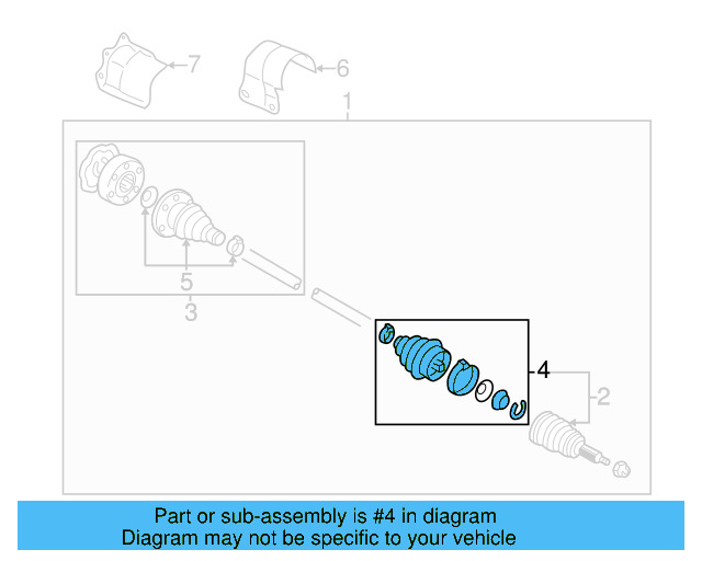 Outer Boot 1K0-498-203 - View 7