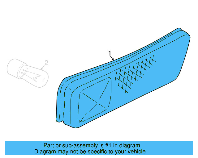 Side Marker Lamp 1JM-945-072 - View 15