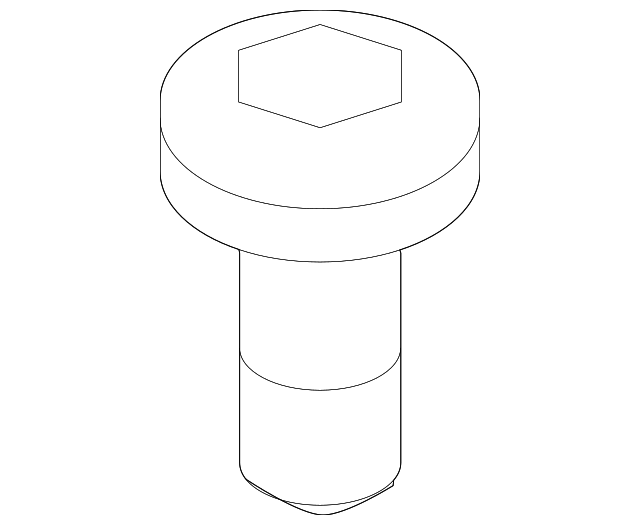 Center Seat Belt Button 443-857-847-A - View 8