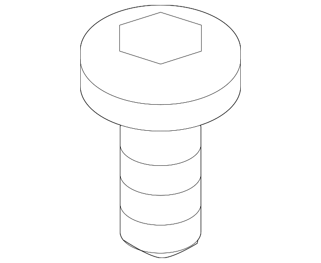 Center Seat Belt Button 443-857-847-A - View 10