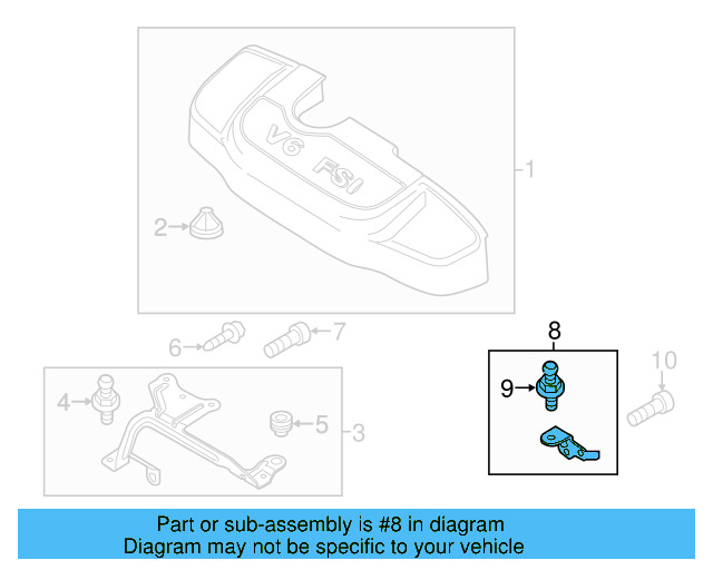 Mount Bracket 03H-103-777-C - View 5