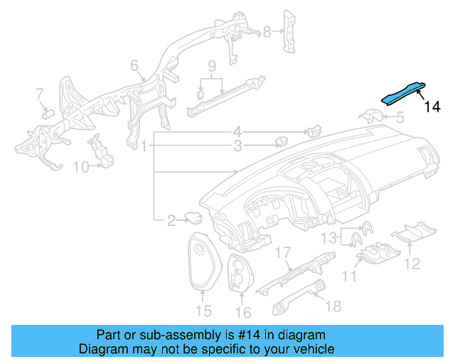 Sound Absorber 7L6-858-722-A - View 6