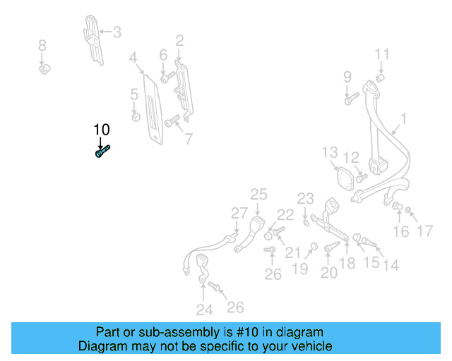 Knob Bolt N-989-103-02 - View 11