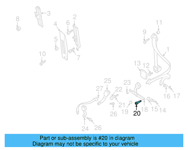 Buckle Bolt N-904-497-01 - View 7