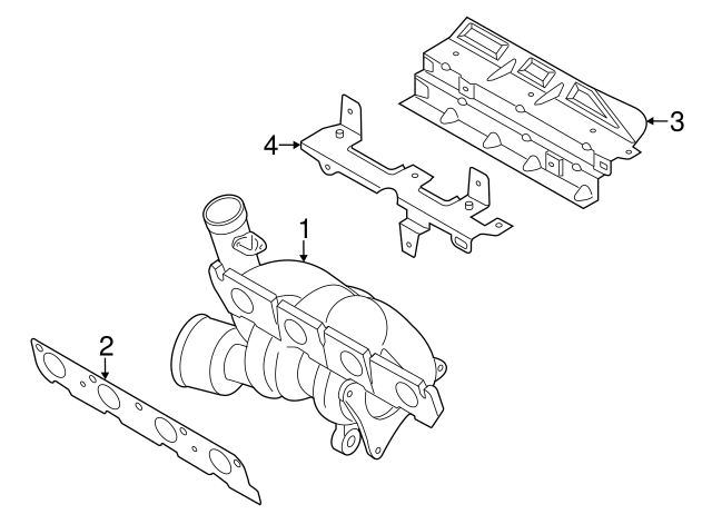 Exhaust Manifold 06J-145-722-B - View 39