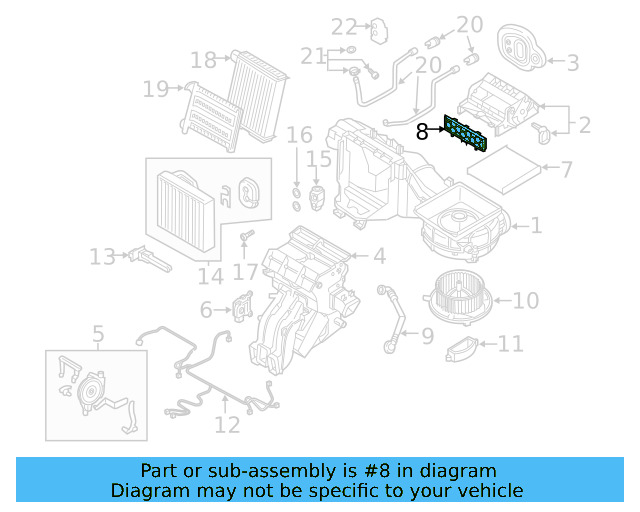 Adjust Motor 5WA-907-511-C - View 5