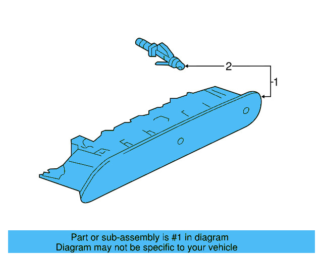 High Mount Lamp 3CN-945-087 - View 4