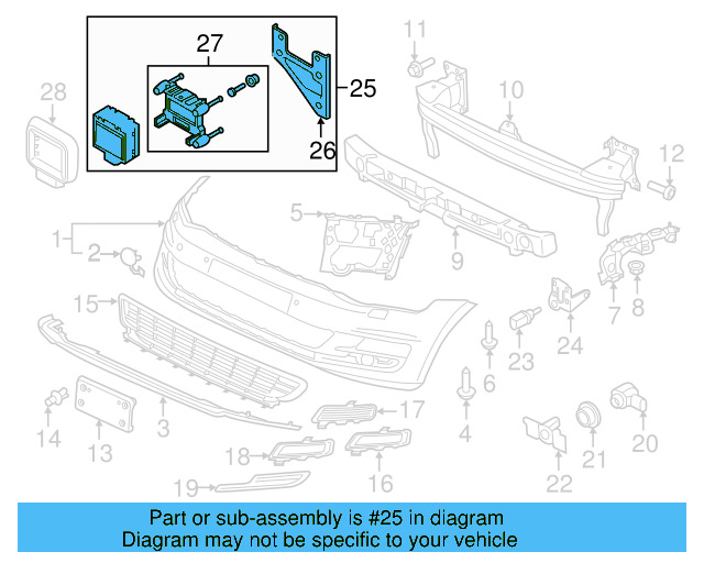 Distance Sensor 5Q0-907-561-G - View 17