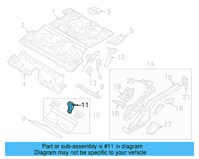 Mount Bracket 5Q0-813-727-C - View 21