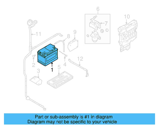 Vehicle Battery 000-915-089-BE - View 9