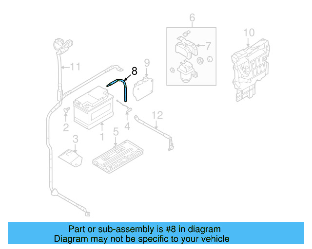 Vent Tube 3D0-915-531-A - View 3